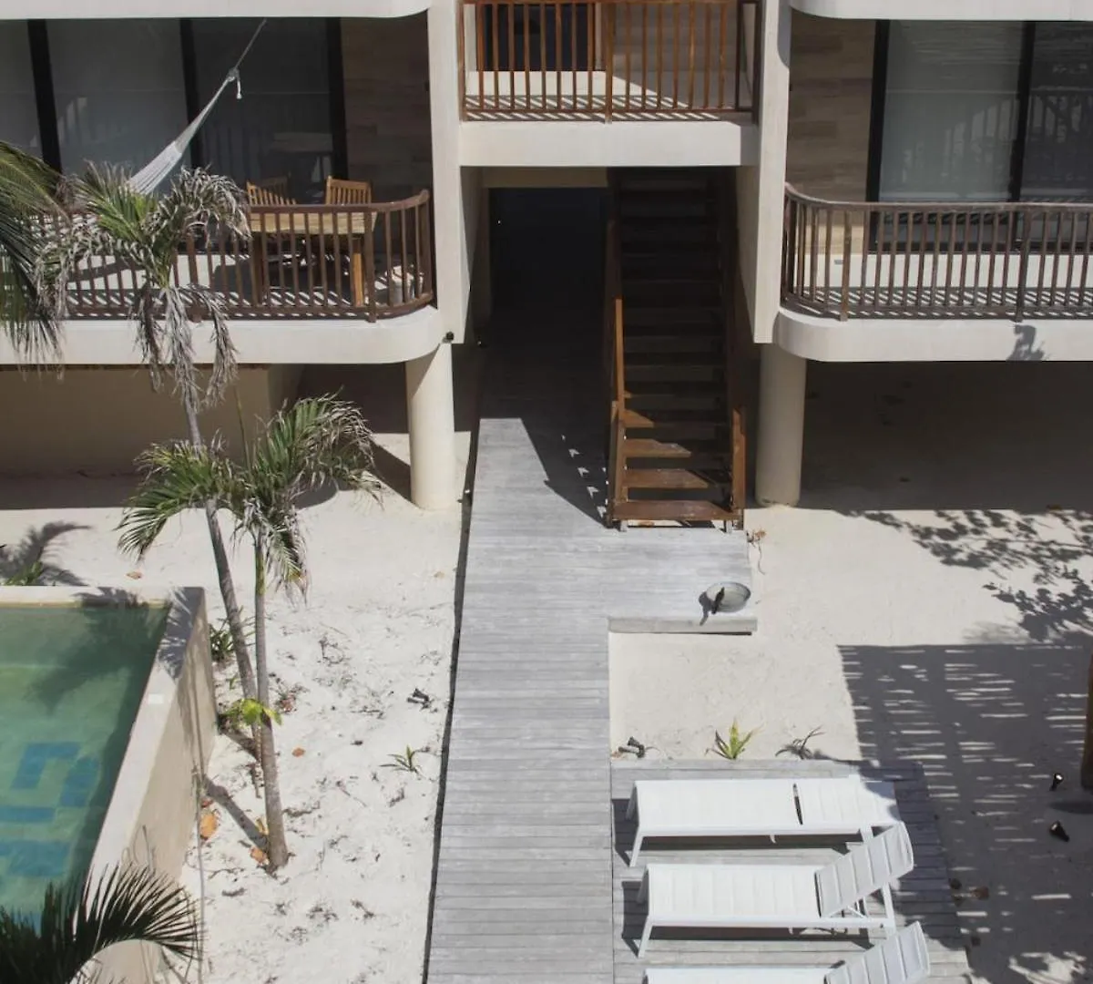 Garden 2Br Apt Steps From The Beach With Pool View Isla Holbox