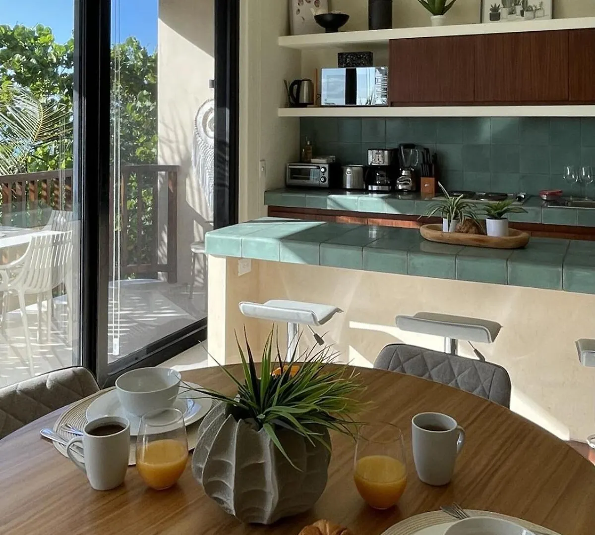 Διαμέρισμα Garden 2Br Apt Steps From The Beach With Pool View Isla Holbox